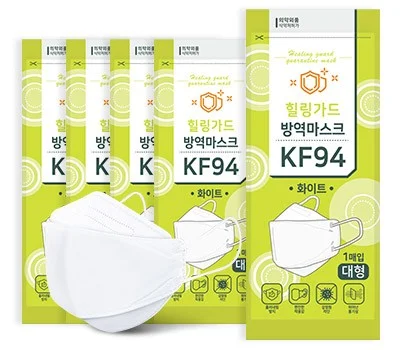 의약외품  힐링가드 KF94 황사방역마스크 대형