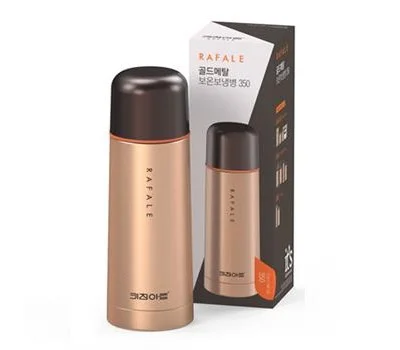 키친아트 골드메탈보온병 350ml