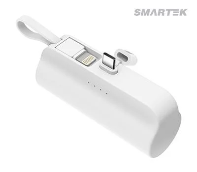 스마텍 5000mAh 초미니 원통형 2way 보조배터리 C젠...