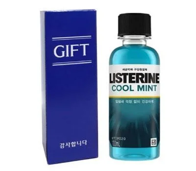 리스테린 쿨민트 휴대용100ml   케이스포함