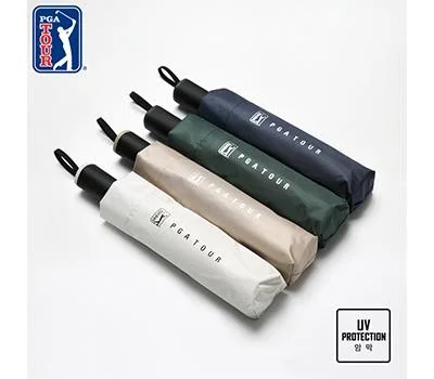 PGA 3단수동 암막 우양산4칼라