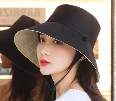 양면반전 자외선차단 버킷햇 벙거지모자