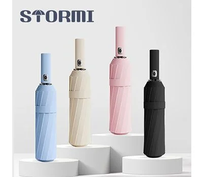 스토리미 파스텔 3단 uv차단 완전자동우산