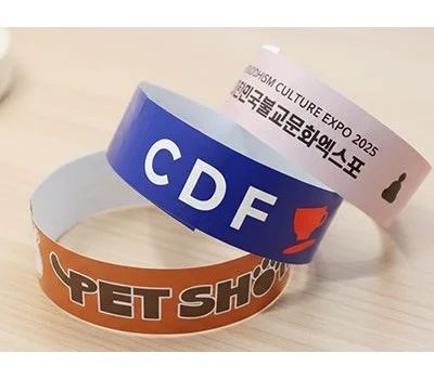입장권팔찌 주문제작 종이손목밴드 인쇄가능 방수 ...