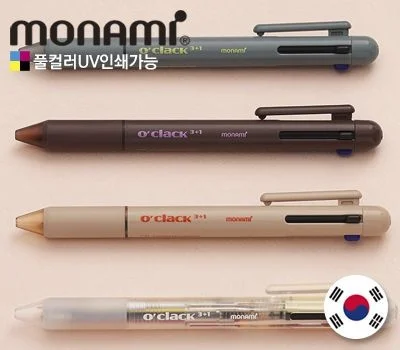 모나미 오클락 3plus1 멀티볼펜샤프