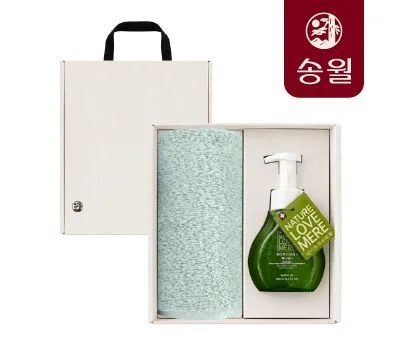 송월타올 라이트무지 X 러브메레 핸드워시 선물세트
