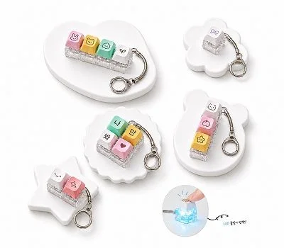 키블링 LED 키캡키링